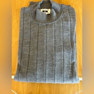 Joseph Abboud Charcoal Movk Turtleneck Sweater